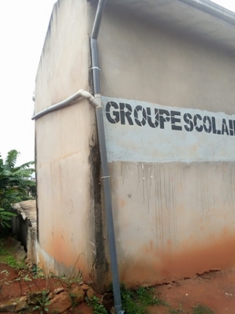 Gouttières de la façade